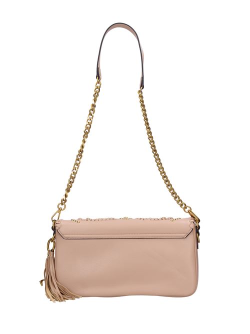 Faux leather bag LA CARRIE | 122M-BB-181-SYNBEIGE